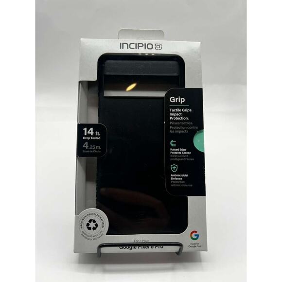Incipio Grip Series Hard Case for Google Pixel 6 Pro Smartphones - Black - Picture 1 of 4